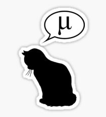 Pegatina Física gato y coeficiente de fricción