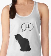 Physics Cat and Friction Coefficient Women's Tank Top