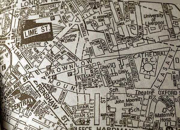 Liverpool Lime Street, Merseyside map