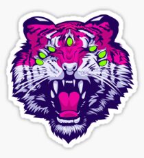 Seven-Eyed Tiger Sticker