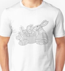 Easter Bunny Drawing Unisex T-Shirt
