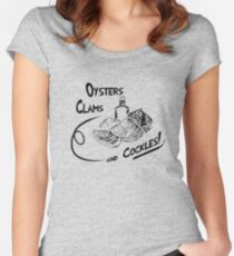 Game of Thrones - Oysters, clams, and cockles Women's Fitted Scoop T-Shirt