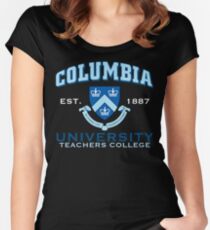 Columbia Teachers College Women's Fitted Scoop T-Shirt