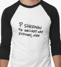 Camiseta ¾ bicolor para hombre Nemo - P. Sherman