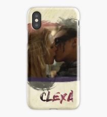 Clexa - The 100 - Brush Kiss iPhone Case