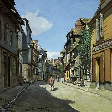 Claude Monet - Rue de la Bavole, Honfleur (1864)