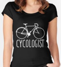 Cycologist cyclist Women's Fitted Scoop T-Shirt