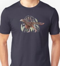 Bambiraptor and flowers Unisex T-Shirt