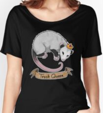 Trash Queen Opossum Possum Women's Relaxed Fit T-Shirt
