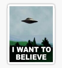 I Want To Believe Sticker
