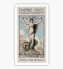 History US feminism 1915 Votes for women Sticker