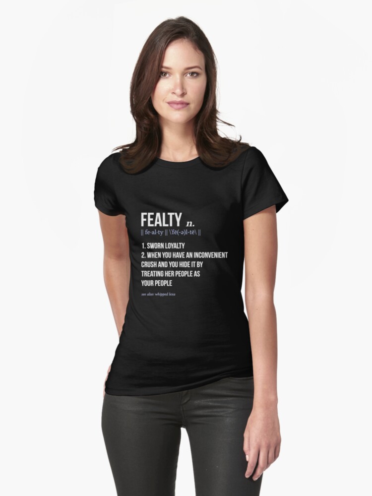  fealty clexa definition womens t shirt by teamhopia redbubble