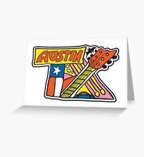 Austin TX Greeting Card