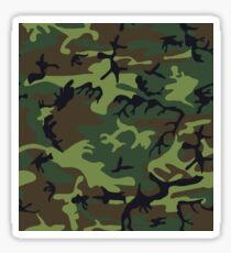 Woodland-Tarnung Sticker
