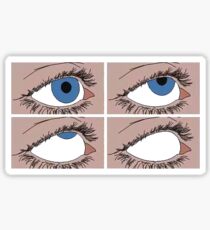 Eye roll Sticker