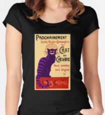 Chat de Cheshire Women's Fitted Scoop T-Shirt
