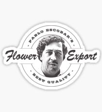 Pablo Escobar logo Sticker