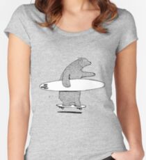 Going Surfing Women's Fitted Scoop T-Shirt