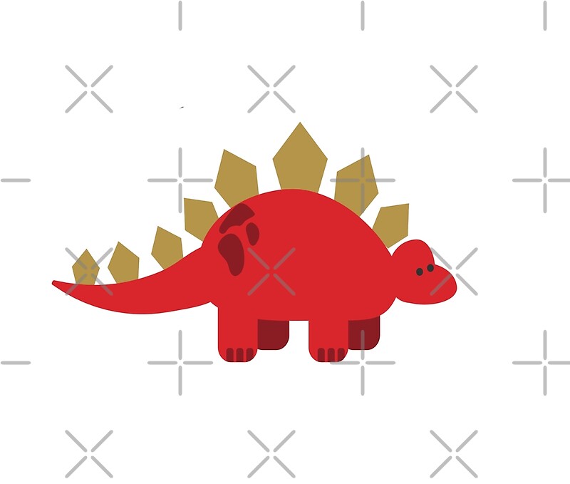 tristan the red triceratops