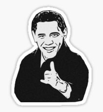 HANG LOOSE Obama Sticker
