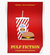 Pulp Fiction film poster Poster