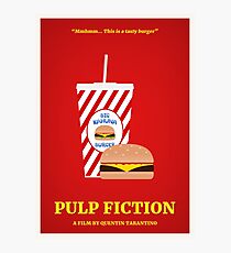 Pulp Fiction film poster Photographic Print