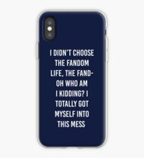 Vinilo o funda para iPhone Fandom Life