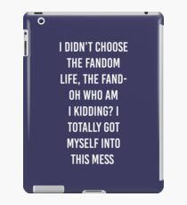 Fandom Life iPad Case/Skin