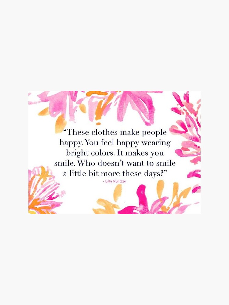 "Lilly Quote" Sticker By SarahHussain | Redbubble