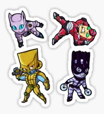 Bad Dude Stands Sticker