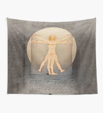 Vitruvian man 14 (enlightenment) Wall Tapestry