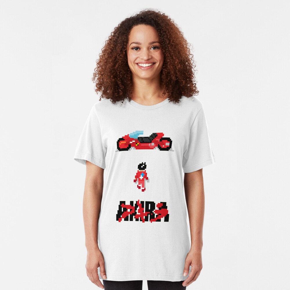 8-Bit Neo-Tokyo! Slim Fit T-Shirt