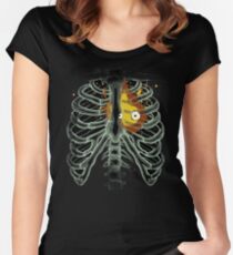 Calcifer - Howl's moving castle Women's Fitted Scoop T-Shirt