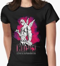 Cupid: love and superheroes Women's Fitted T-Shirt