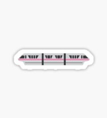 MONORAIL - PINK Sticker