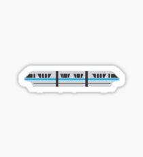 MONORAIL - TEAL Sticker