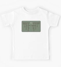 Morse code decoder Kids Tee