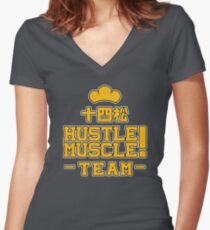 Camiseta entallada de cuello en V Equipo Jyushimatsu