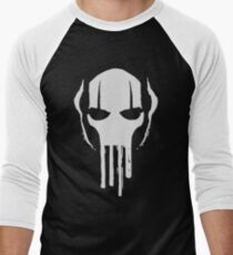 Camiseta ¾ bicolor para hombre Máscara Grievous