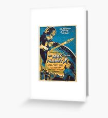 The Man from Planet X Greeting Card