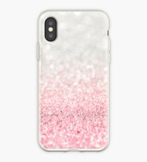 Pink Ombre Glitter iPhone Case