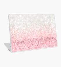 Pink Ombre Glitter Laptop Skin