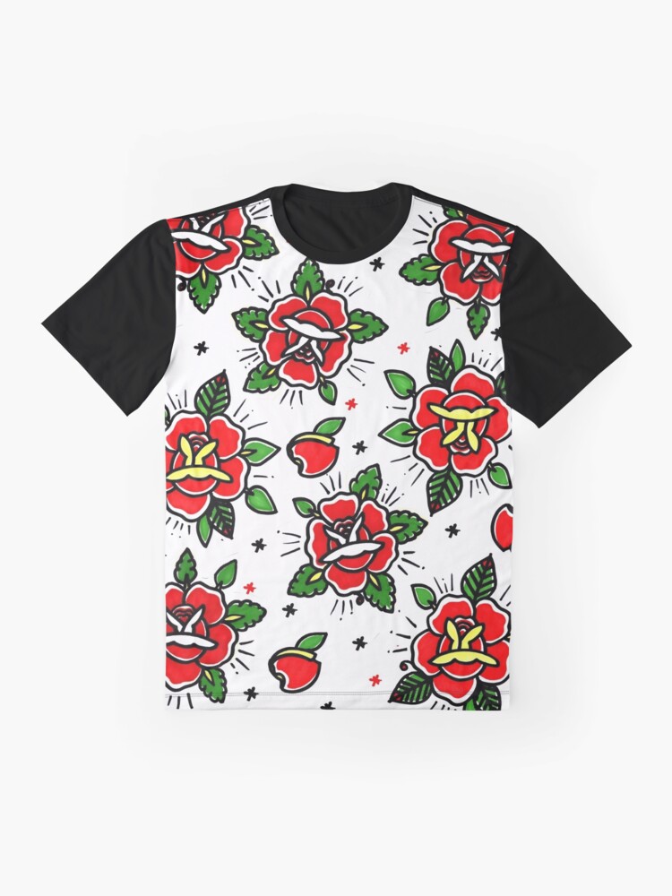 rose tattoo tshirt