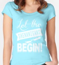 Saint Patricks Day Shenanigans Women's Fitted Scoop T-Shirt