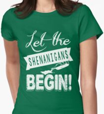 Saint Patricks Day Shenanigans Women's Fitted T-Shirt