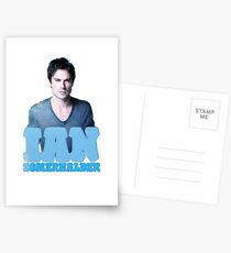 Ian Somerhalder- Mr Smolderhalder Postcards