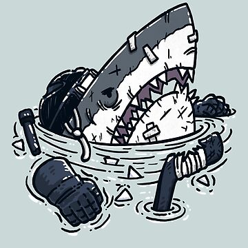 Artwork thumbnail, The Goon Shark by nickv47