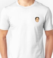 Dwight Schrute Mini Head Unisex T-Shirt