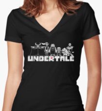Undertale Women's Fitted V-Neck T-Shirt