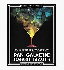 Pan-Galactic Gargle Blaster Poster Photographic Print